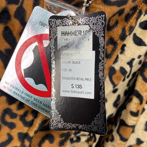 Yoki Collection Animal Leopard Print Double Breast Coat Size Medium NWT‎ - Picture 7 of 13